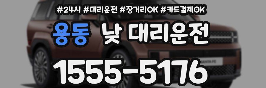 용동 낮 대리운전