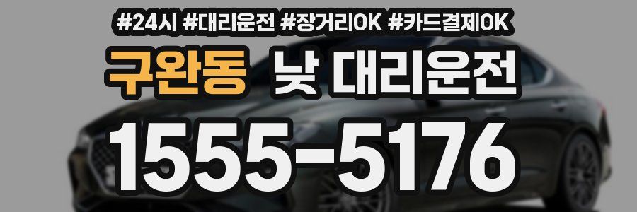 구완동 낮 대리운전