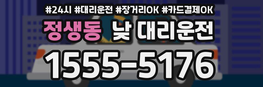 정생동 낮 대리운전
