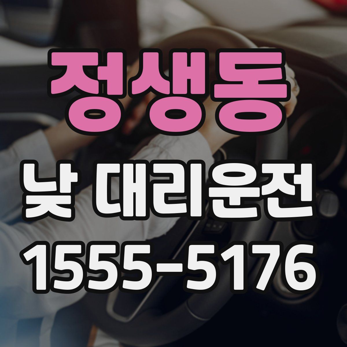 정생동 낮 대리운전