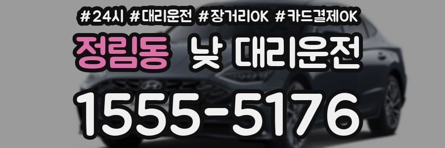 정림동 낮 대리운전