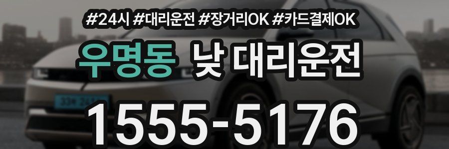 우명동 낮 대리운전