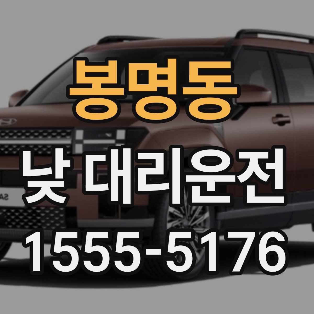 봉명동 낮 대리운전