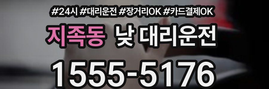지족동 낮 대리운전