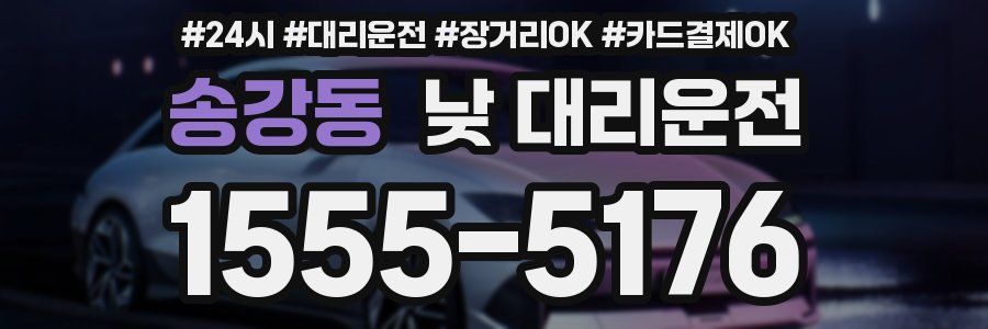 송강동 낮 대리운전