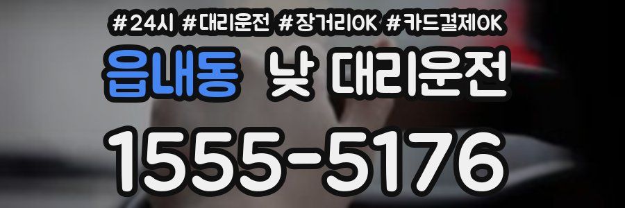 읍내동 낮 대리운전
