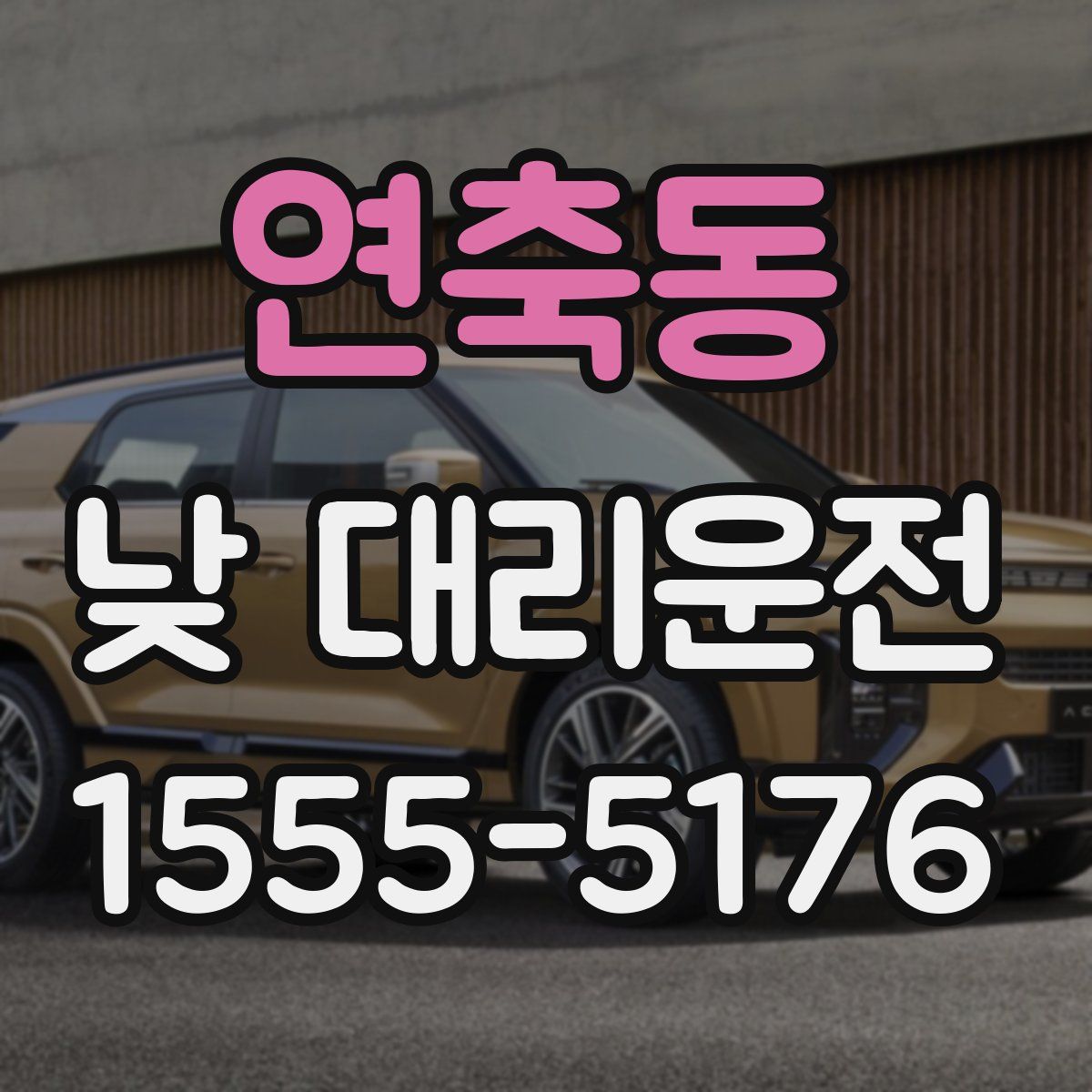 연축동 낮 대리운전