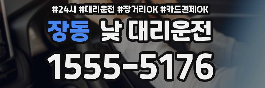 장동 낮 대리운전