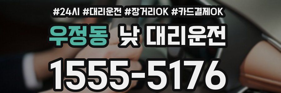 우정동 낮 대리운전