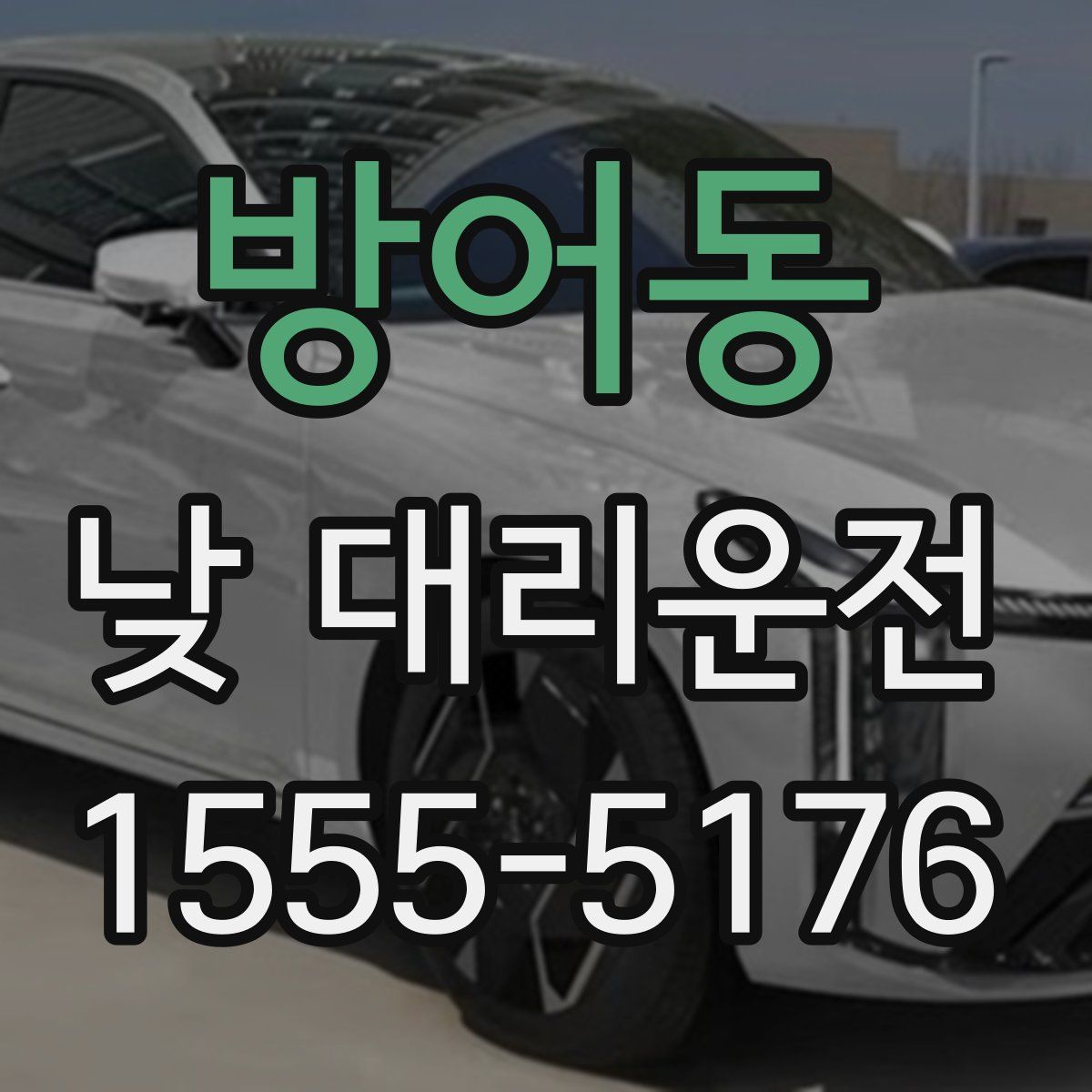 방어동 낮 대리운전