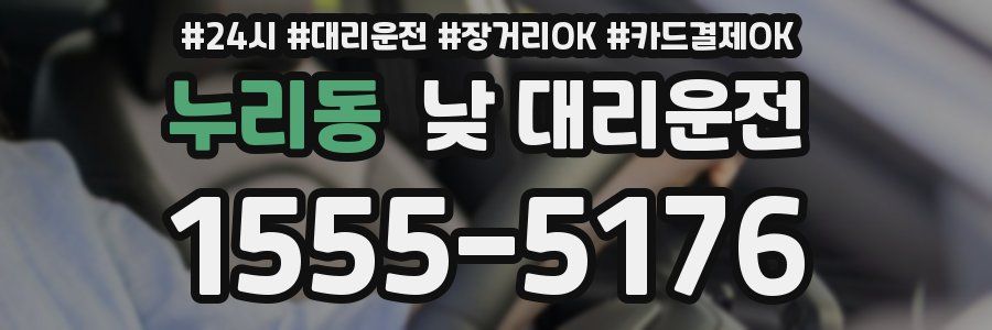 누리동 낮 대리운전