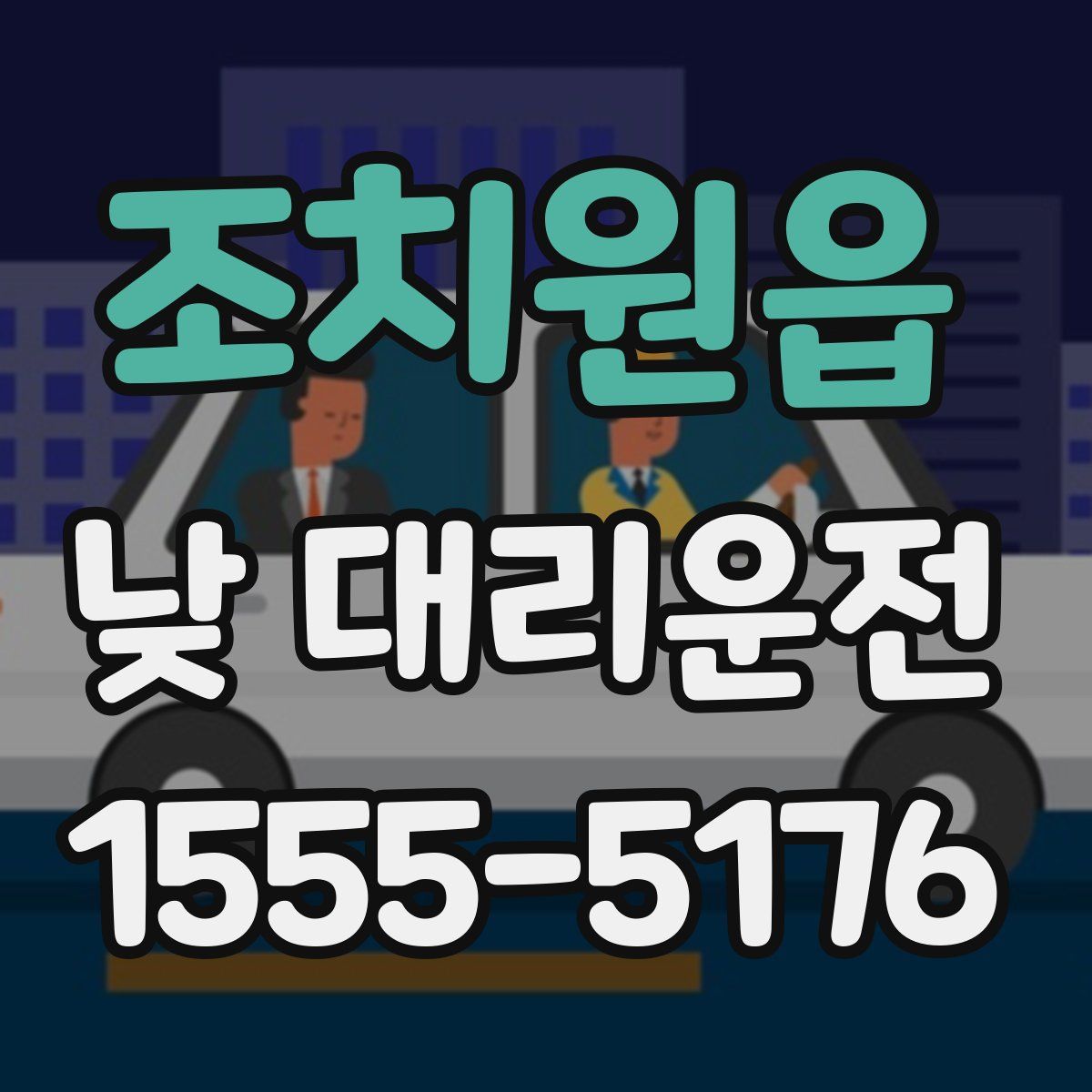 조치원읍 낮 대리운전