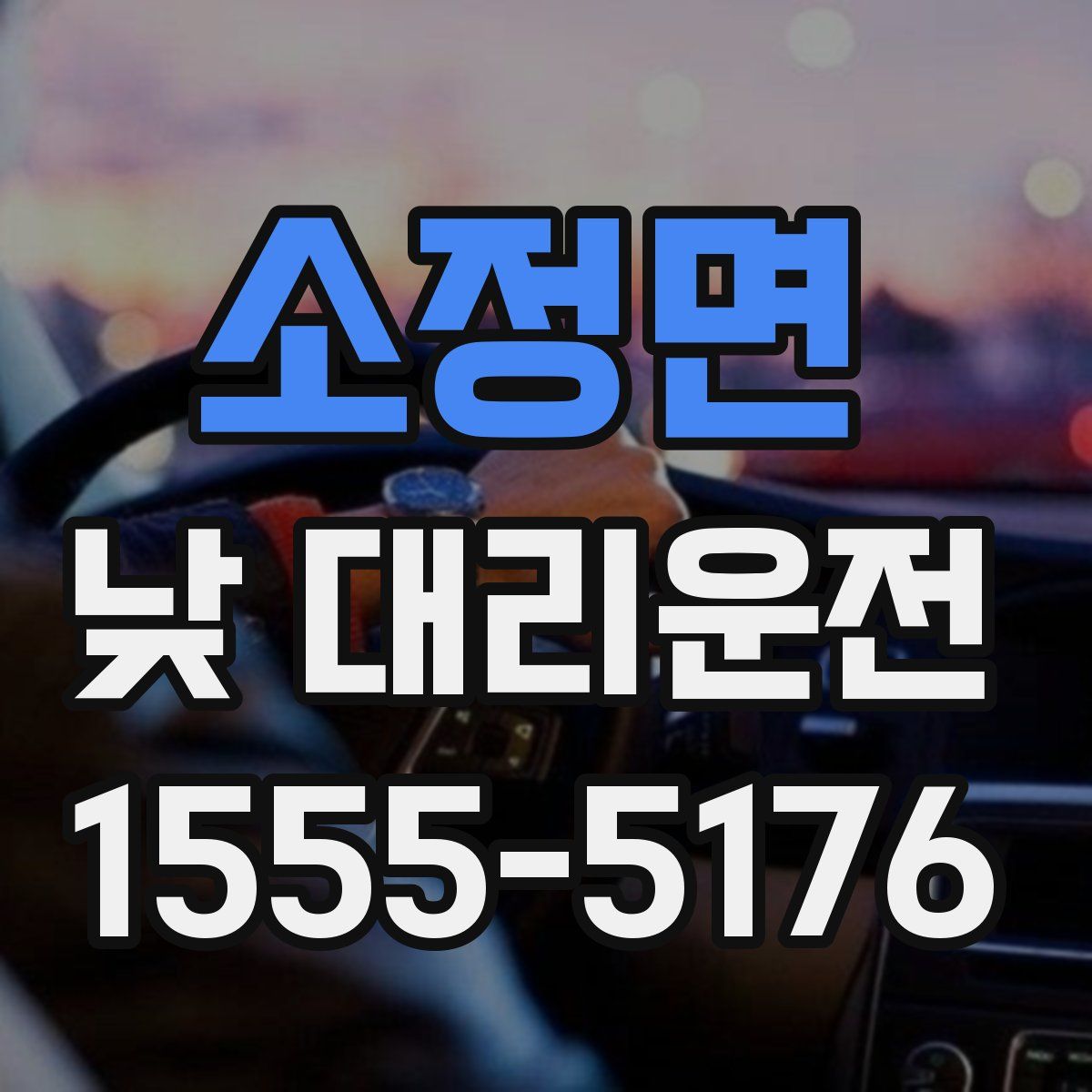 소정면 낮 대리운전
