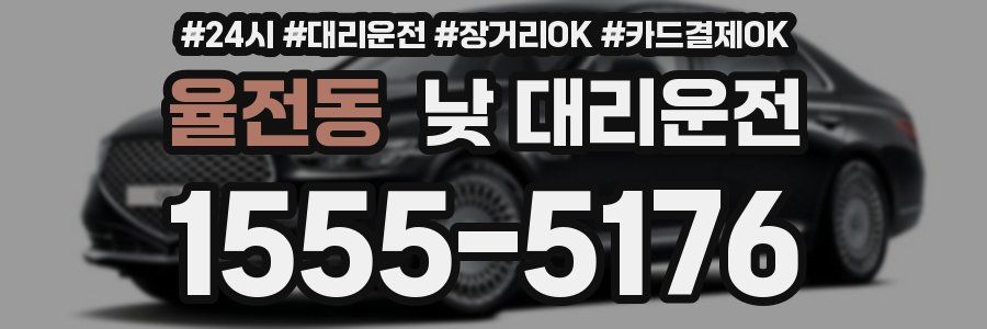 율전동 낮 대리운전