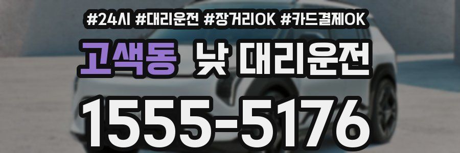 고색동 낮 대리운전