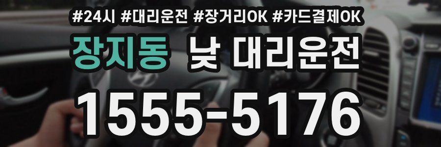 장지동 낮 대리운전