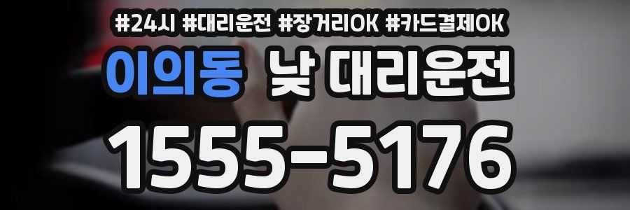 이의동 낮 대리운전
