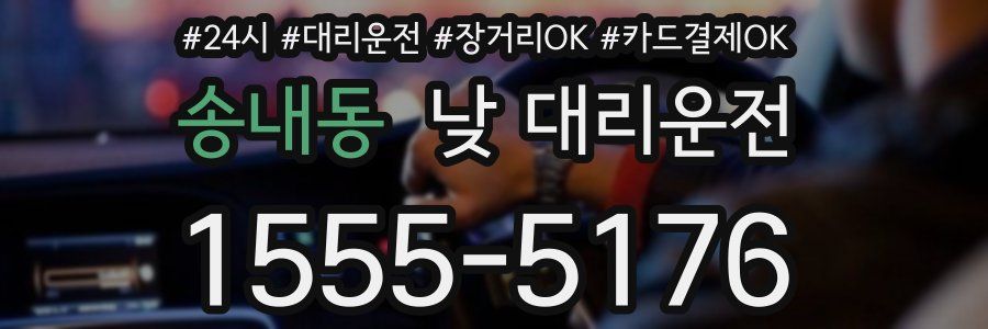 송내동 낮 대리운전