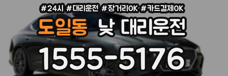 도일동 낮 대리운전