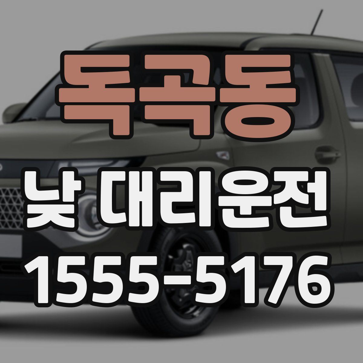독곡동 낮 대리운전