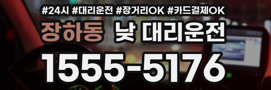 장하동 낮 대리운전