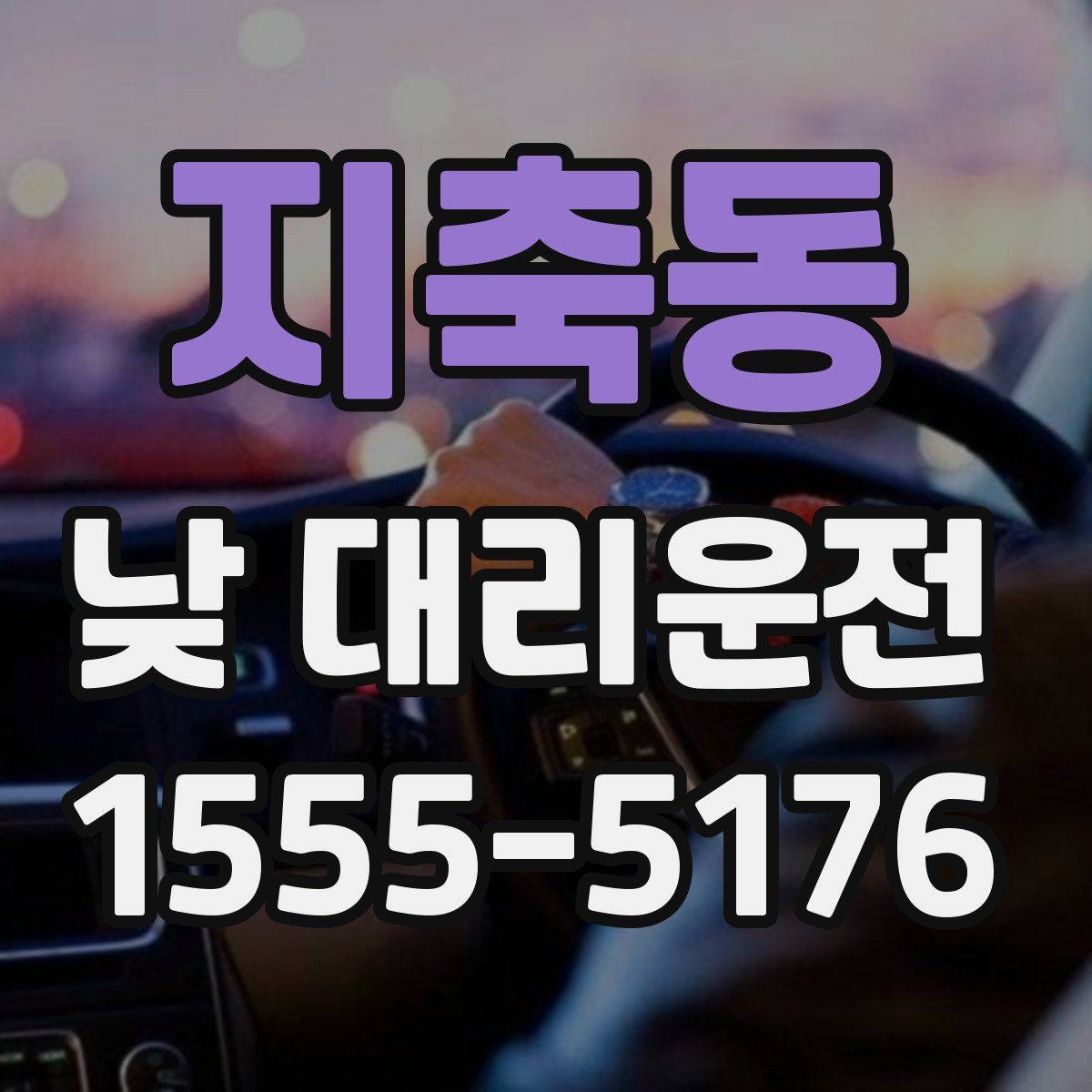 지축동 낮 대리운전