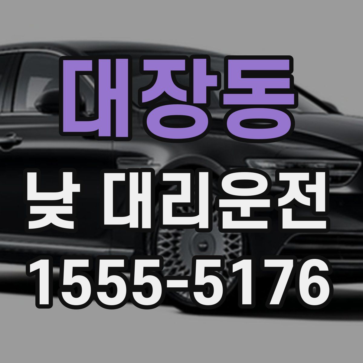 대장동 낮 대리운전