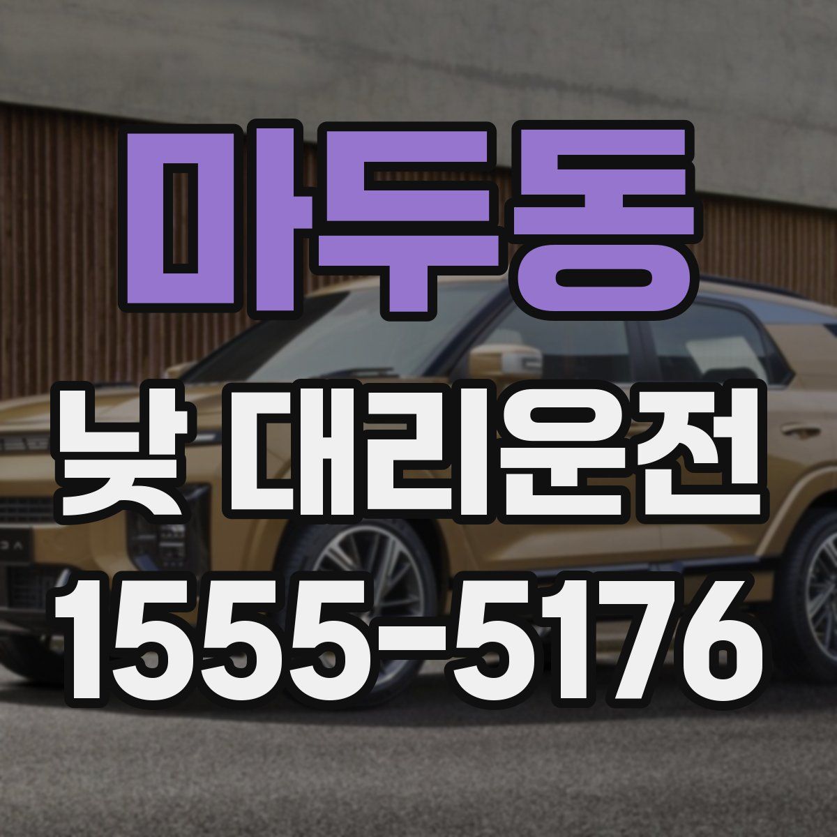 마두동 낮 대리운전