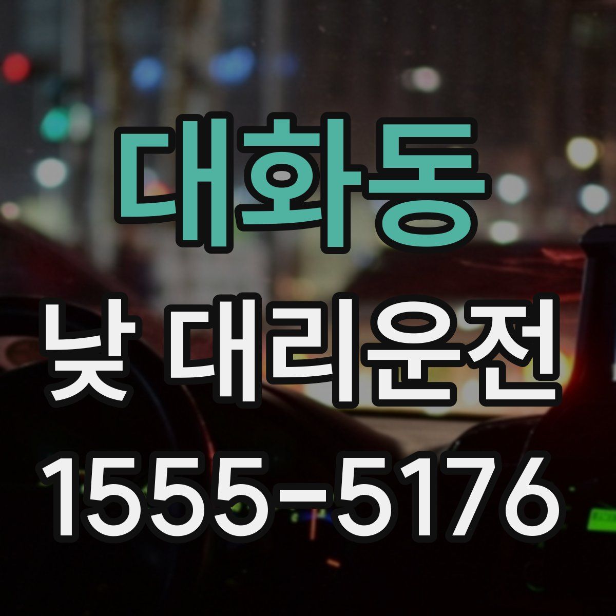 대화동 낮 대리운전