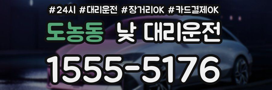 도농동 낮 대리운전