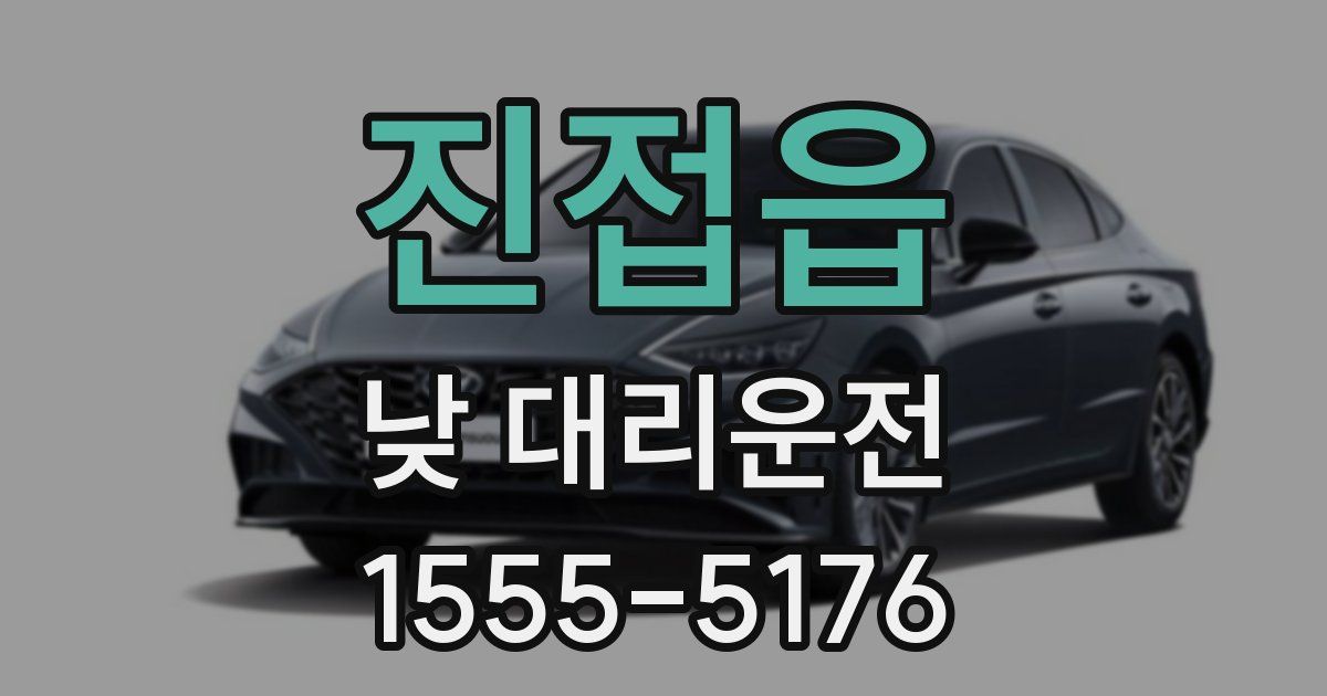 진접읍 낮 대리운전