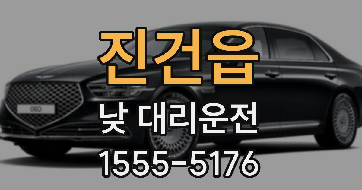 진건읍 낮 대리운전