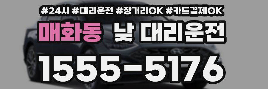 매화동 낮 대리운전