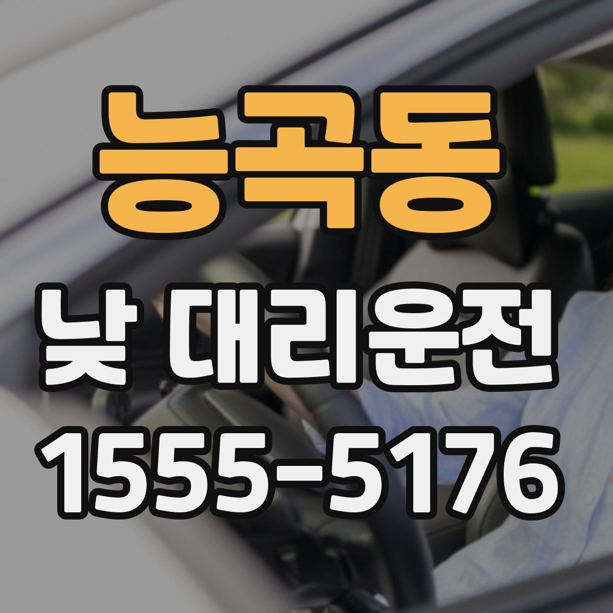 능곡동 낮 대리운전
