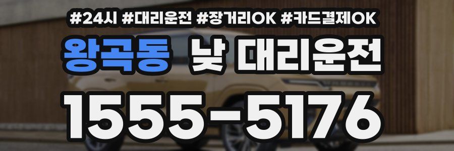 왕곡동 낮 대리운전