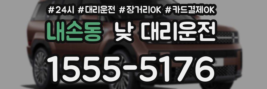 내손동 낮 대리운전