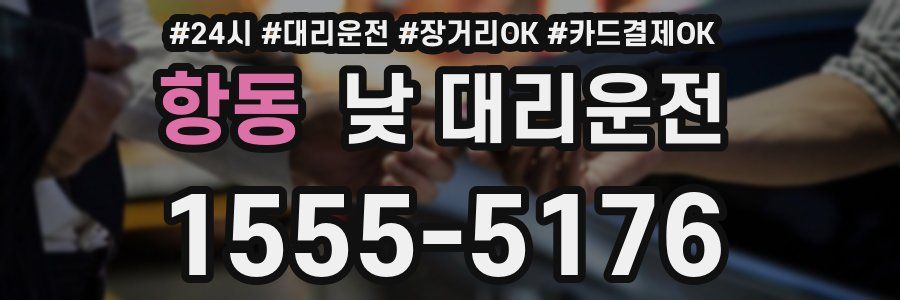 항동 낮 대리운전