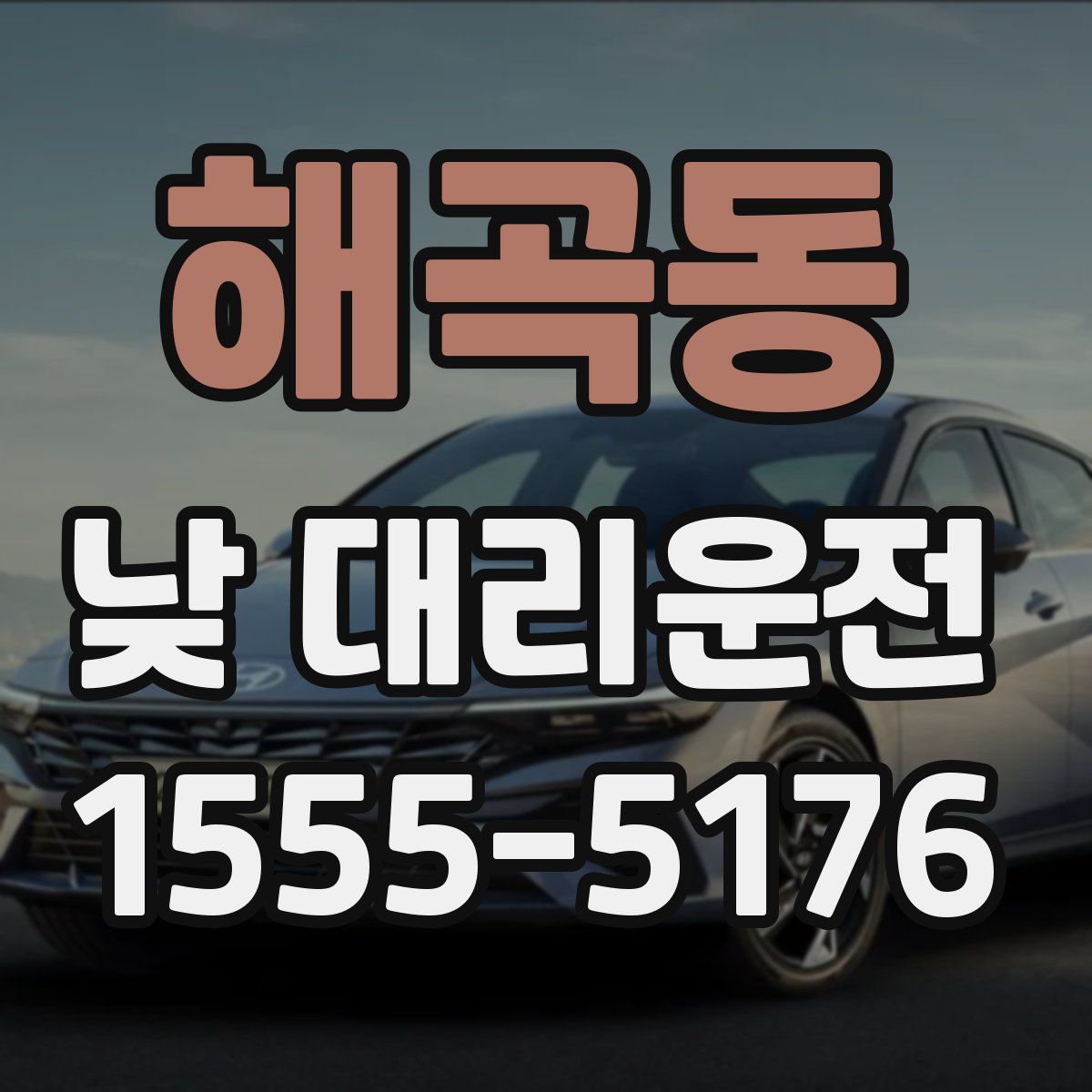 해곡동 낮 대리운전
