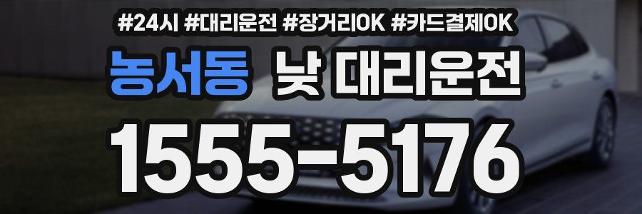 농서동 낮 대리운전