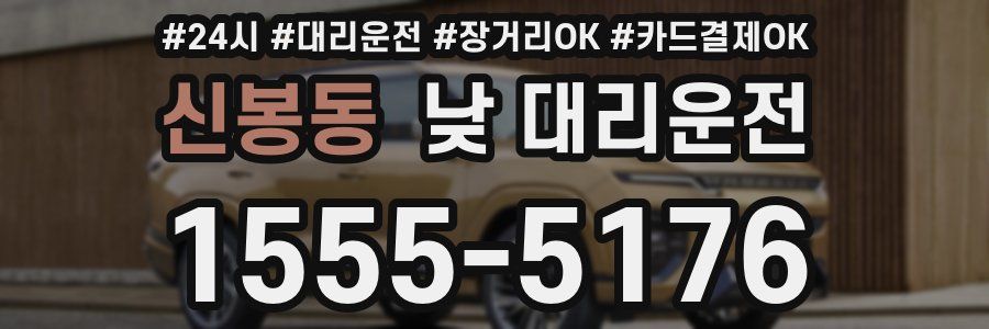 신봉동 낮 대리운전