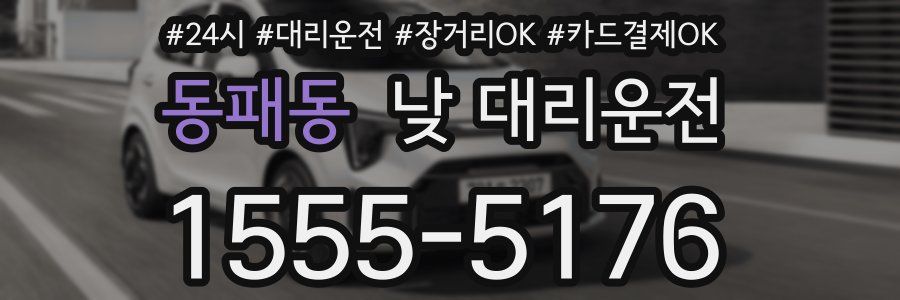 동패동 낮 대리운전