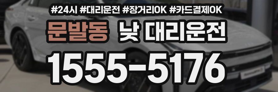 문발동 낮 대리운전
