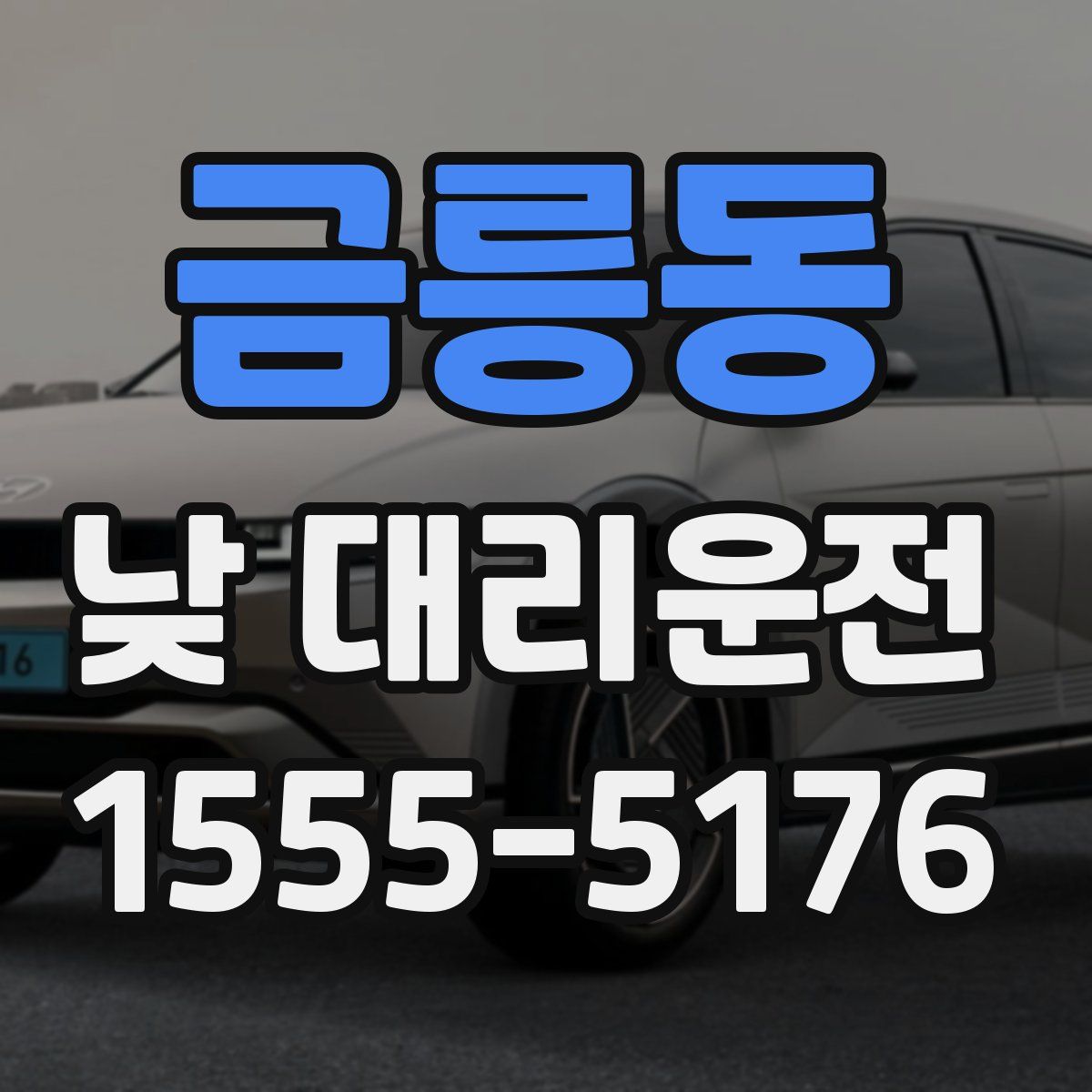 금릉동 낮 대리운전