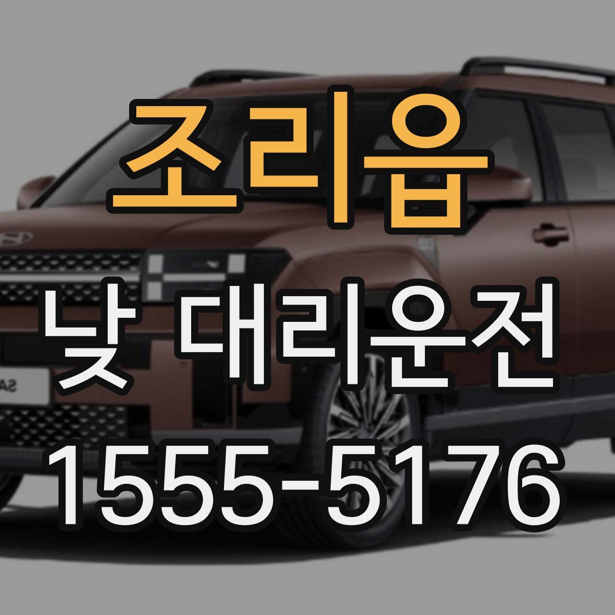 조리읍 낮 대리운전