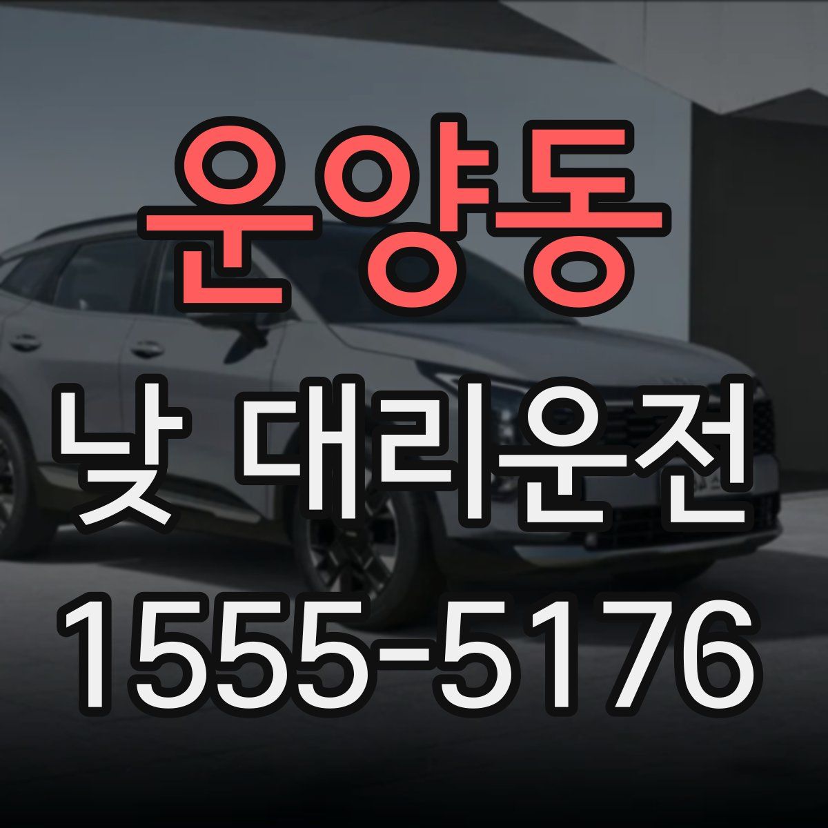 운양동 낮 대리운전