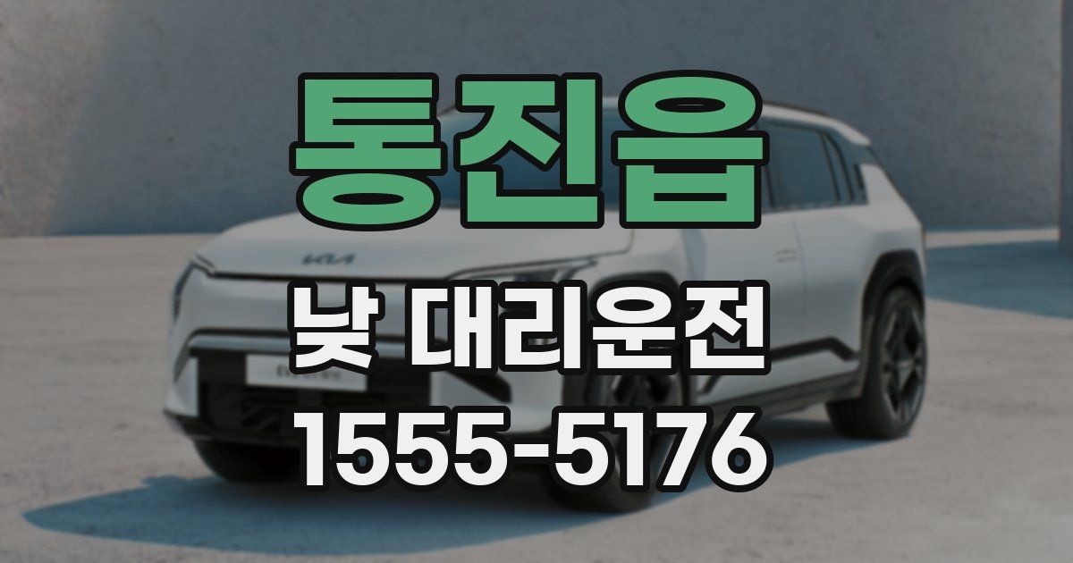 통진읍 낮 대리운전