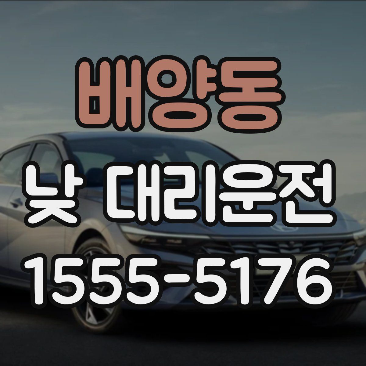 배양동 낮 대리운전