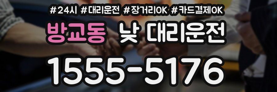 방교동 낮 대리운전