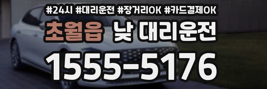 초월읍 낮 대리운전