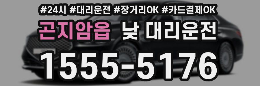 곤지암읍 낮 대리운전